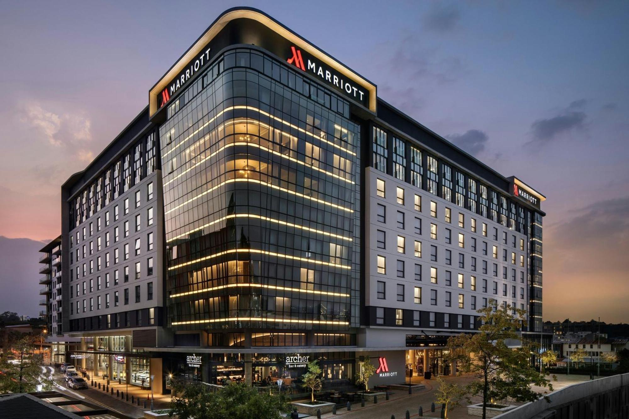 Johannesburg Marriott Hotel Melrose Arch Eksteriør billede